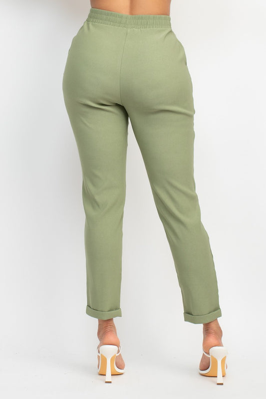 Casual Slacks Green