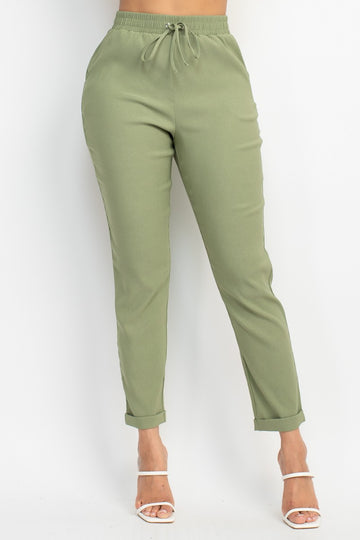 Casual Slacks Green