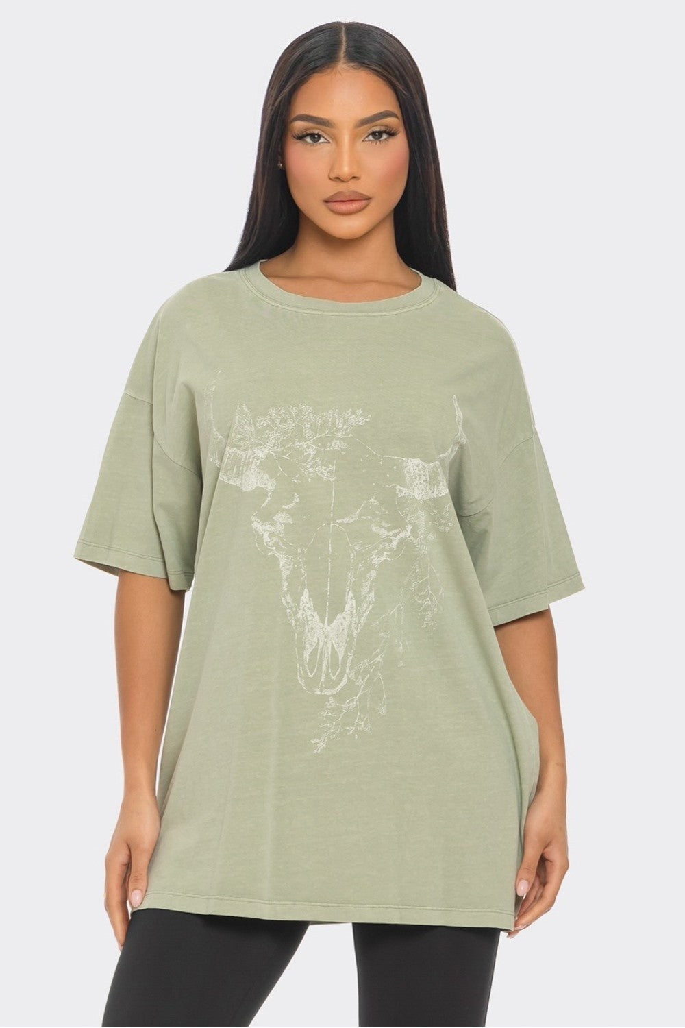 Cow Skull Tee For Women