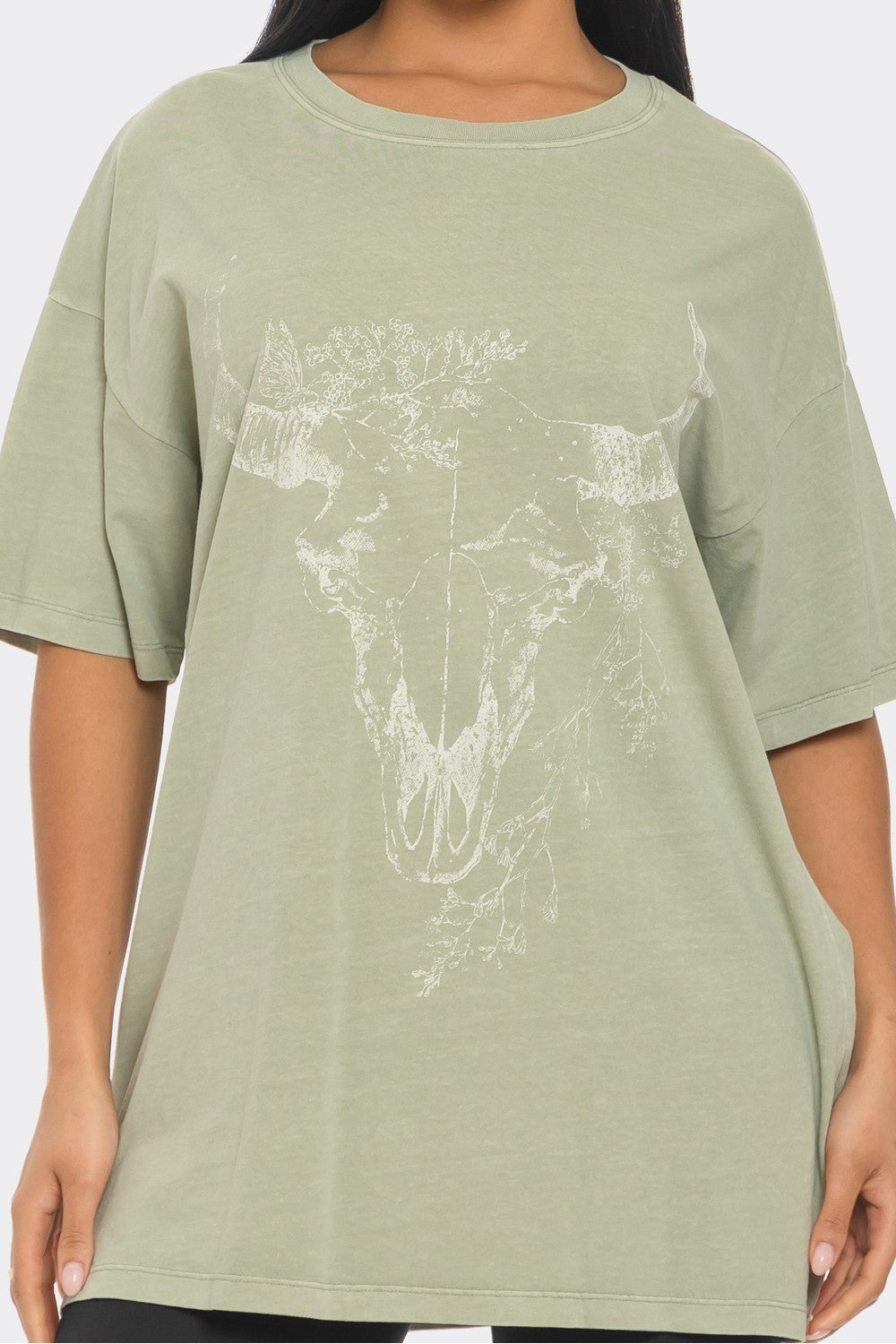 Cow Skull Tee For Women