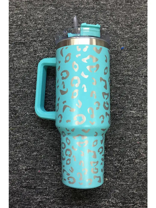 Leopard Stainless Steel Tumblers Cup 40oz