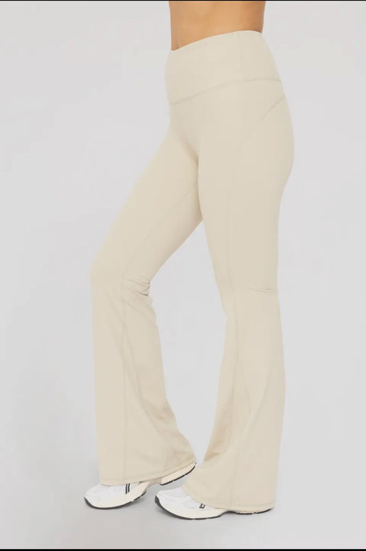 Lycra High waisted flare leggings