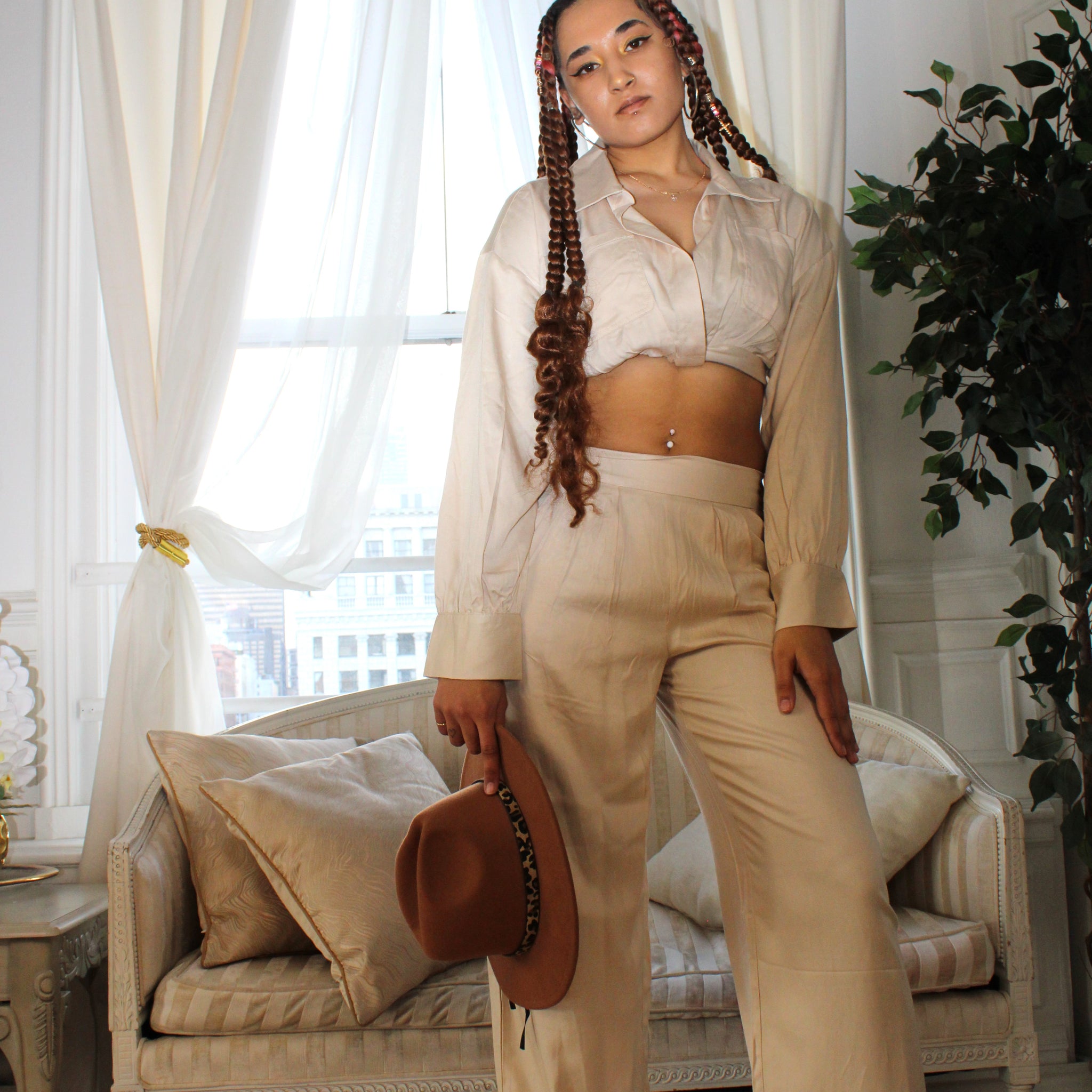 Long sleeve pants set