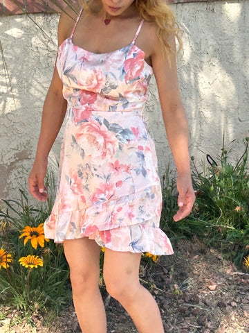 Floral Ruffle Dress