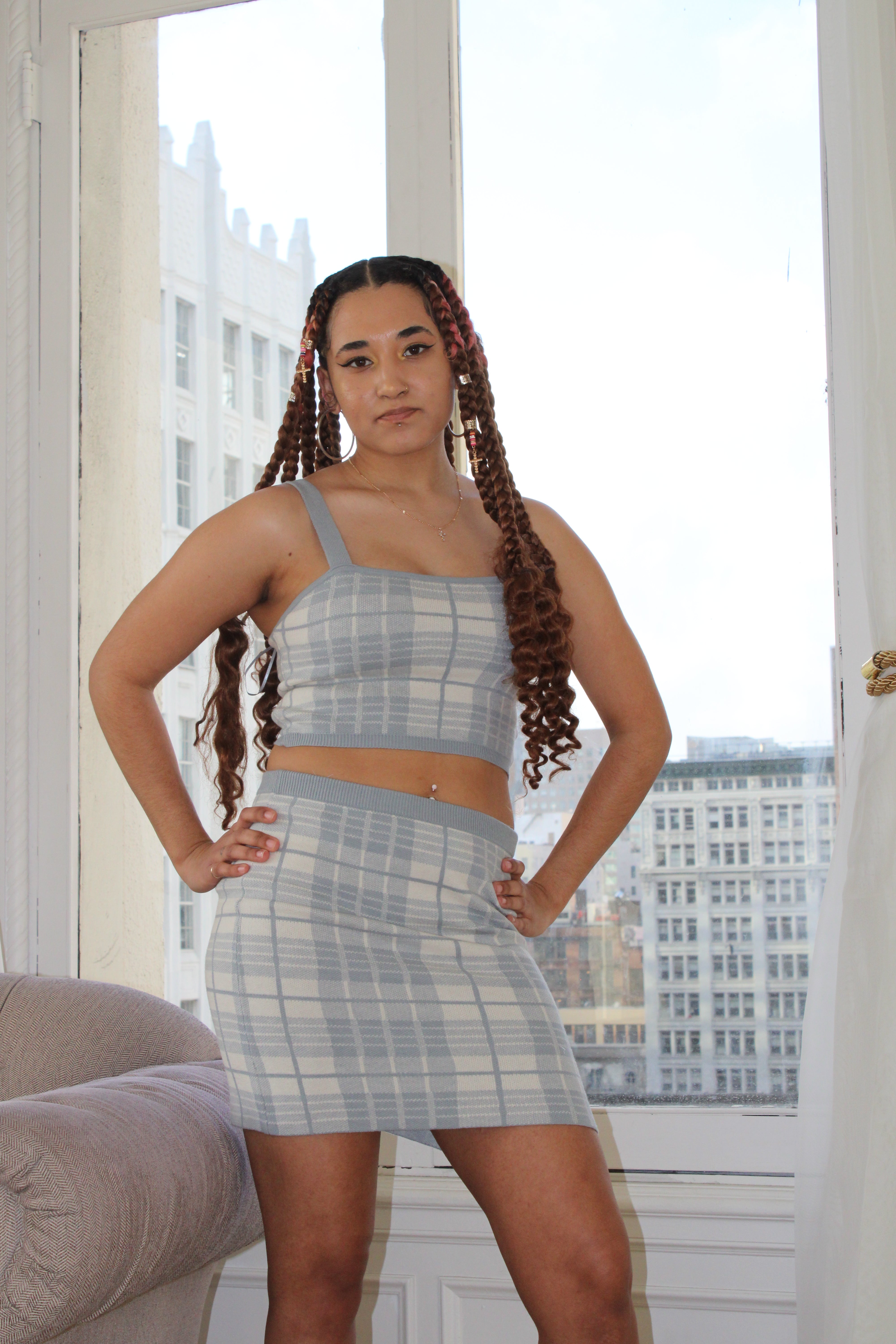 Plaid Skirt | Women's Plaid Skirts - Pink Honey Boutique