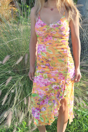 Monet Morongo Ruffle Dress