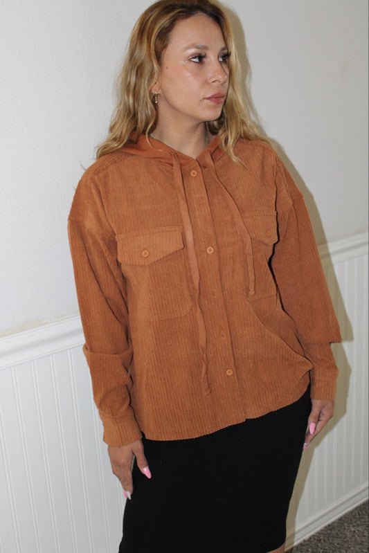 Camel Brown Shacket