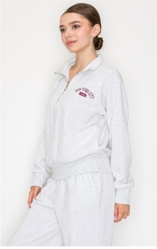 NYC Zip Up