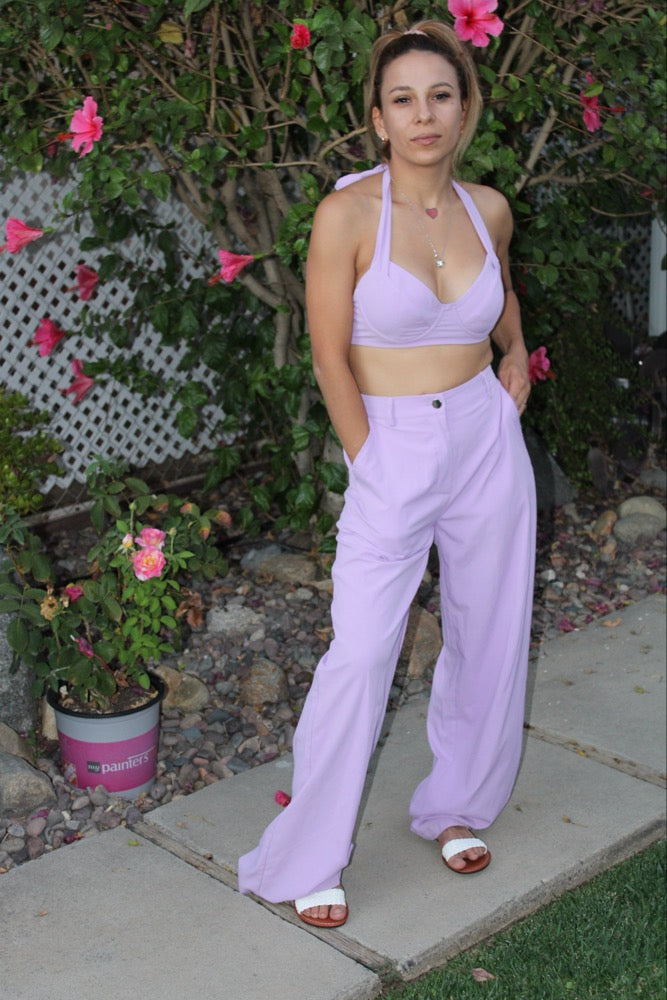 Shania flare pants set