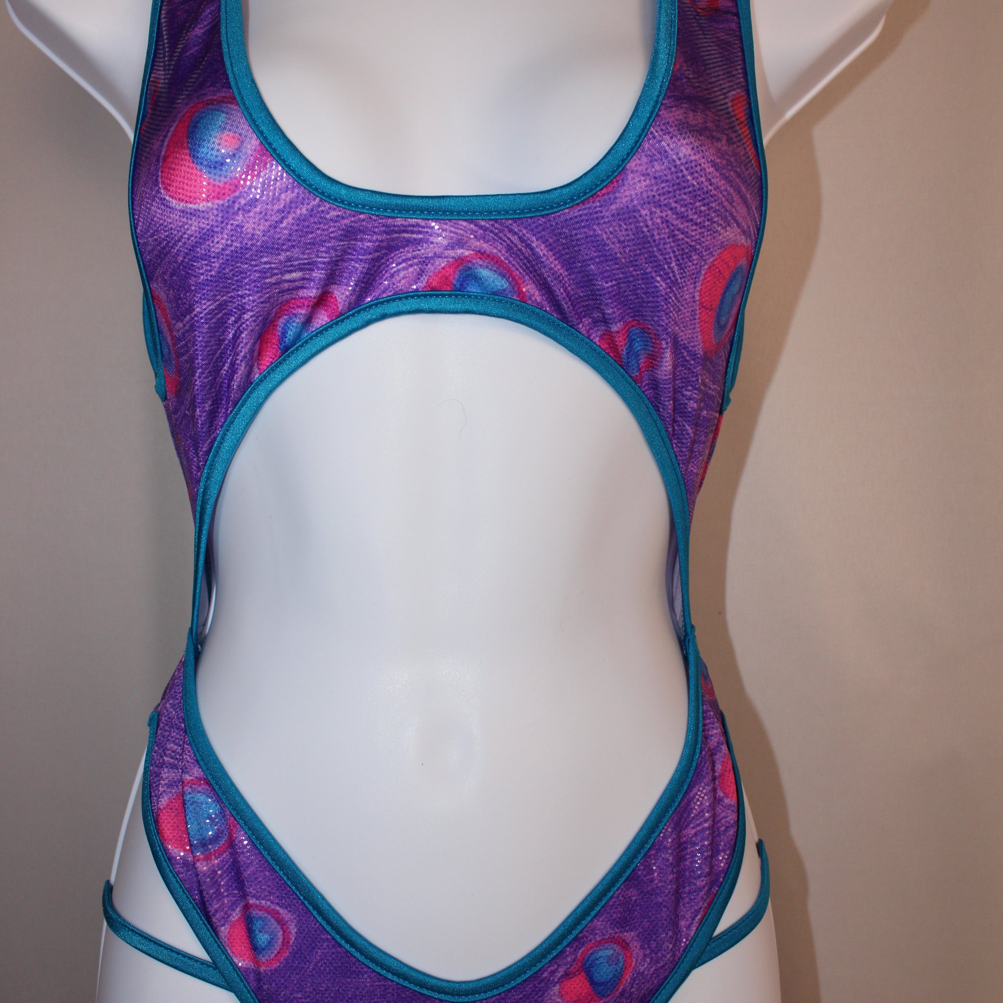 Retro One Piece Bodysuit Dancewear