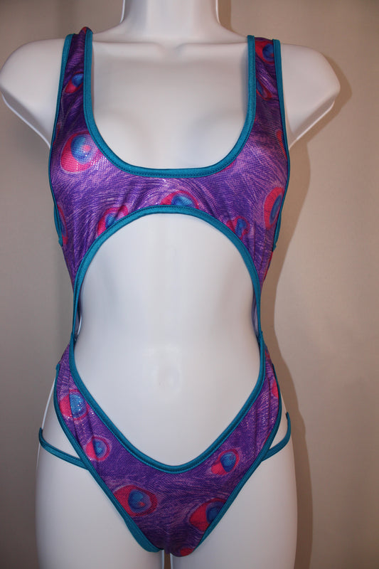 Retro One Piece Bodysuit Dancewear